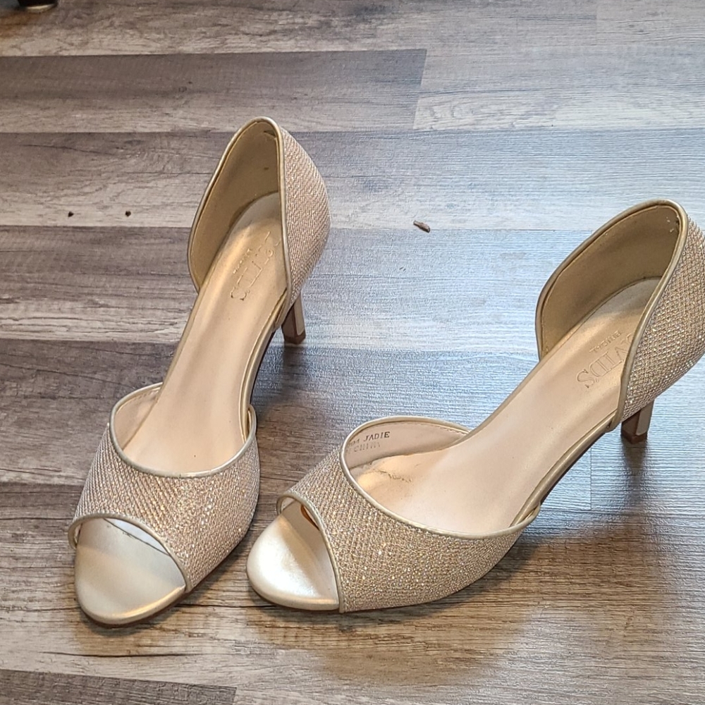 David's Bridal Jadie Heels